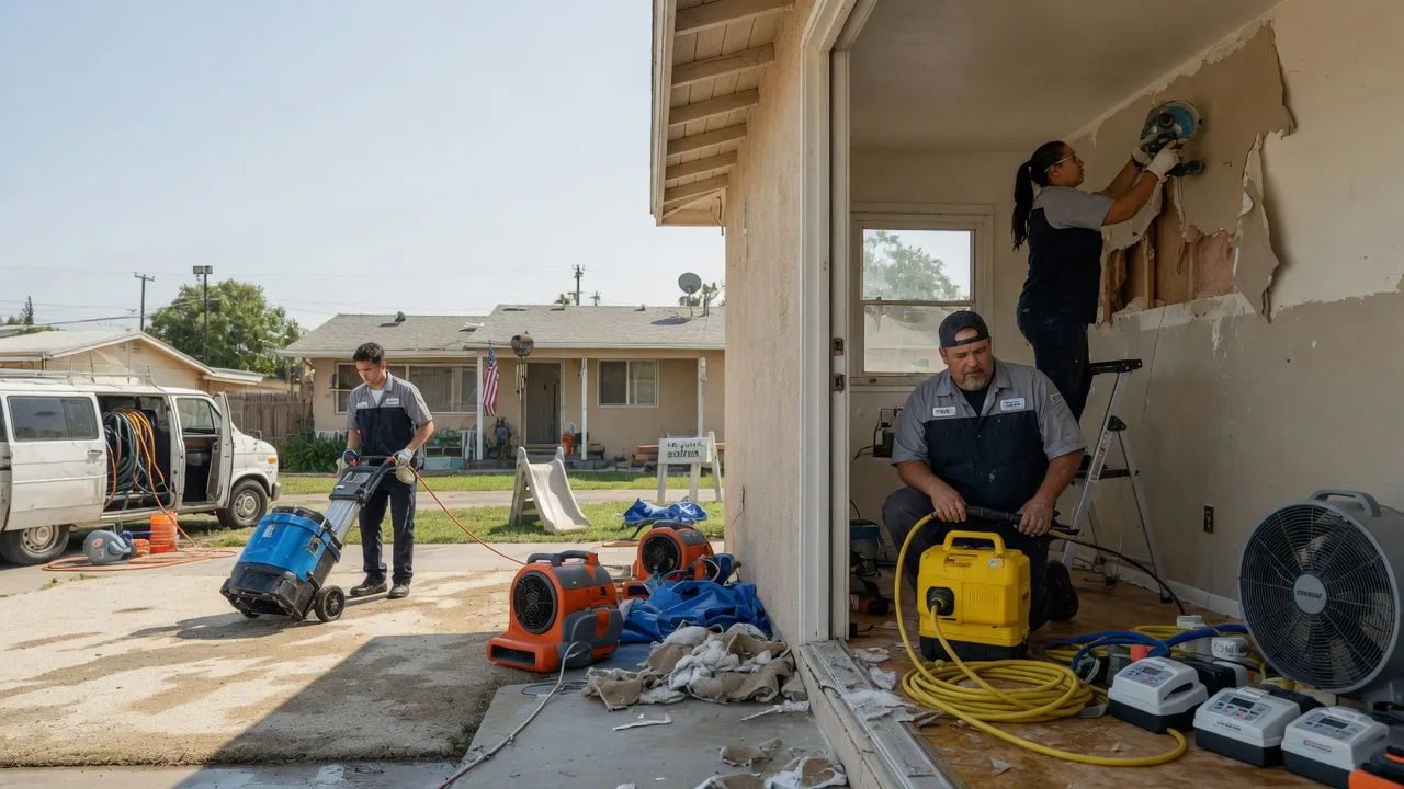 Water Damage Restoration in Rochelle, TX near me